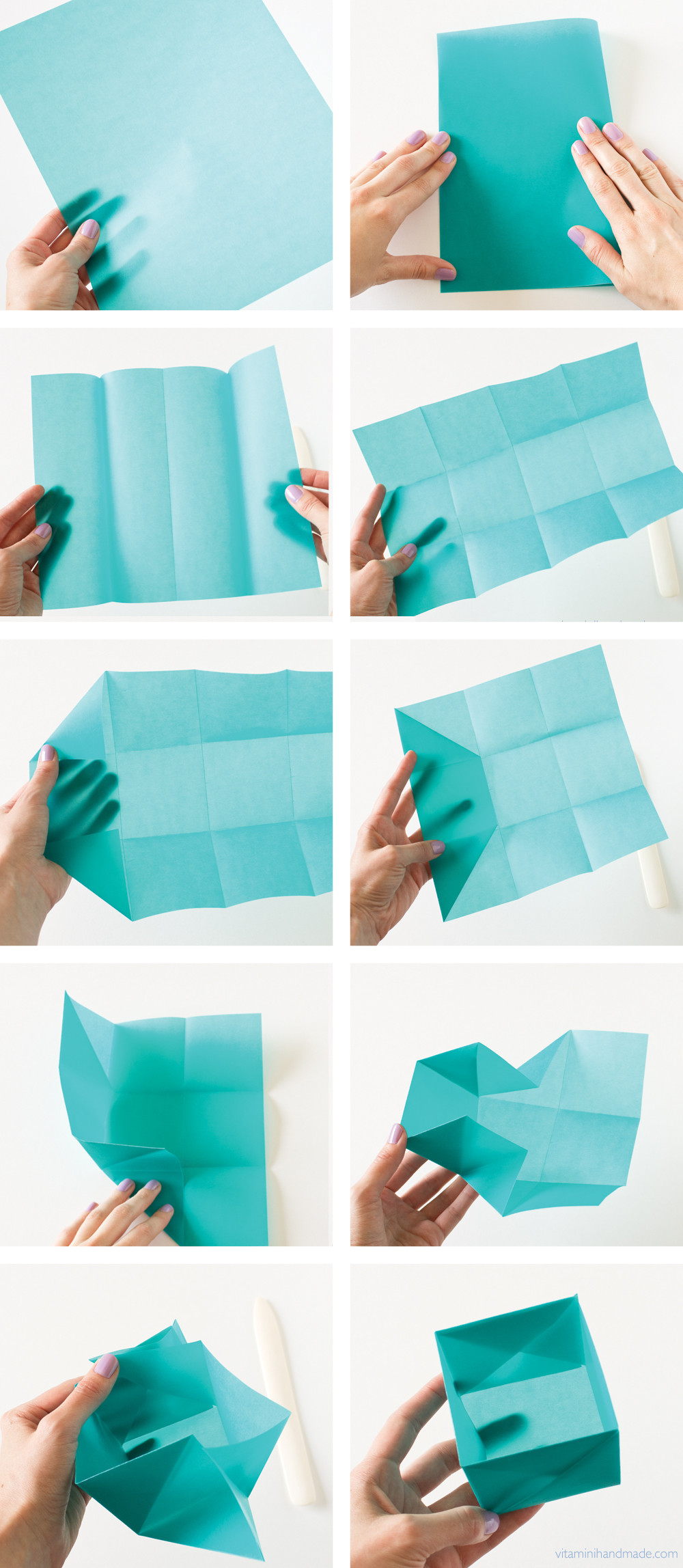 Best ideas about DIY Paper Box
. Save or Pin vitamini handmade DIY Origami Gift Box Now.