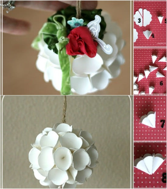 Best ideas about DIY Paper Christmas Ornament
. Save or Pin 20 Hopelessly Adorable DIY Christmas Ornaments Made from Now.