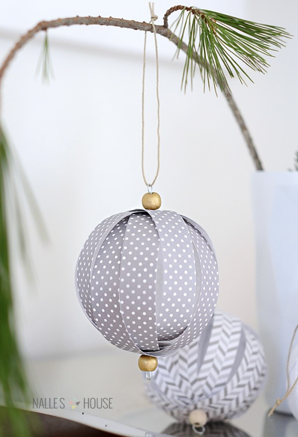 Best ideas about DIY Paper Christmas Ornament
. Save or Pin 35 DIY Christmas Ornament Ideas Homemade Felt Wood Now.