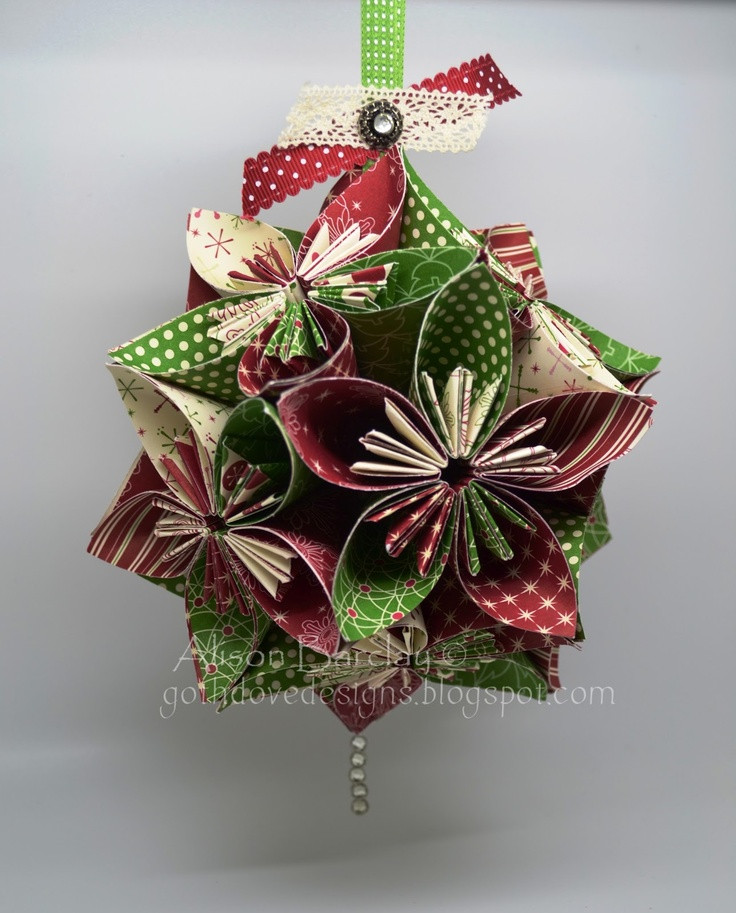 Best ideas about DIY Paper Christmas Ornament
. Save or Pin Decorate Your Christmas Tree With Beautiful DIY Paper Now.
