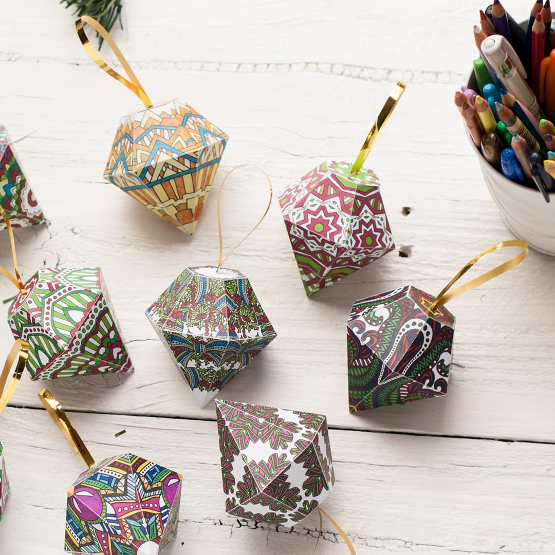 Best ideas about DIY Paper Christmas Ornament
. Save or Pin DIY Christmas Ornaments Now.