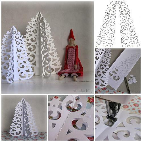 Best ideas about DIY Paper Christmas Trees
. Save or Pin Wonderful DIY 3D Paper Christmas Tree Now.