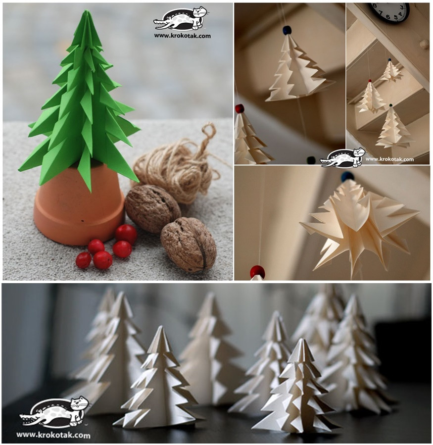 Best ideas about DIY Paper Christmas Trees
. Save or Pin Cool Creativity — DIY Paper Christmas Tree Now.