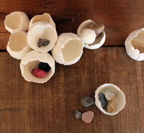 Best ideas about DIY Paper Clay
. Save or Pin diy project paper clay barnacles – Design Sponge Now.