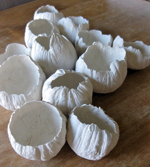 Best ideas about DIY Paper Clay
. Save or Pin diy project paper clay barnacles – Design Sponge Now.