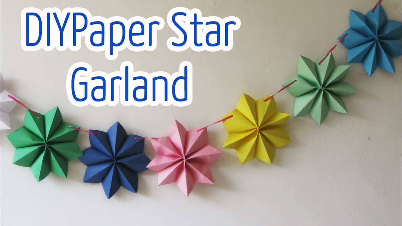 Best ideas about DIY Paper Crafts
. Save or Pin Diy crafts Paper stars garland Ana Now.