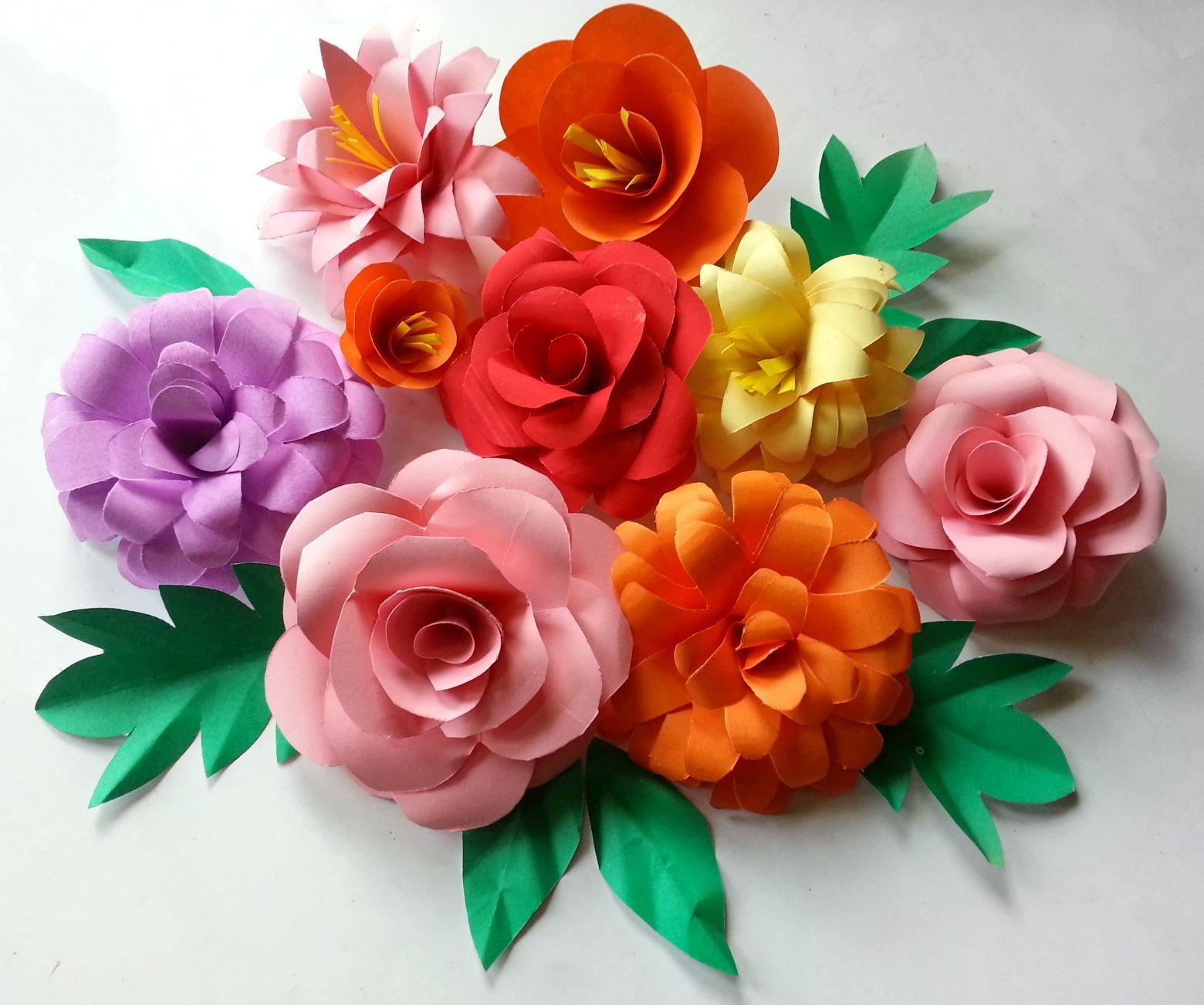 Best ideas about DIY Paper Flower
. Save or Pin DIY Paper Flowers Folding Tricks Now.