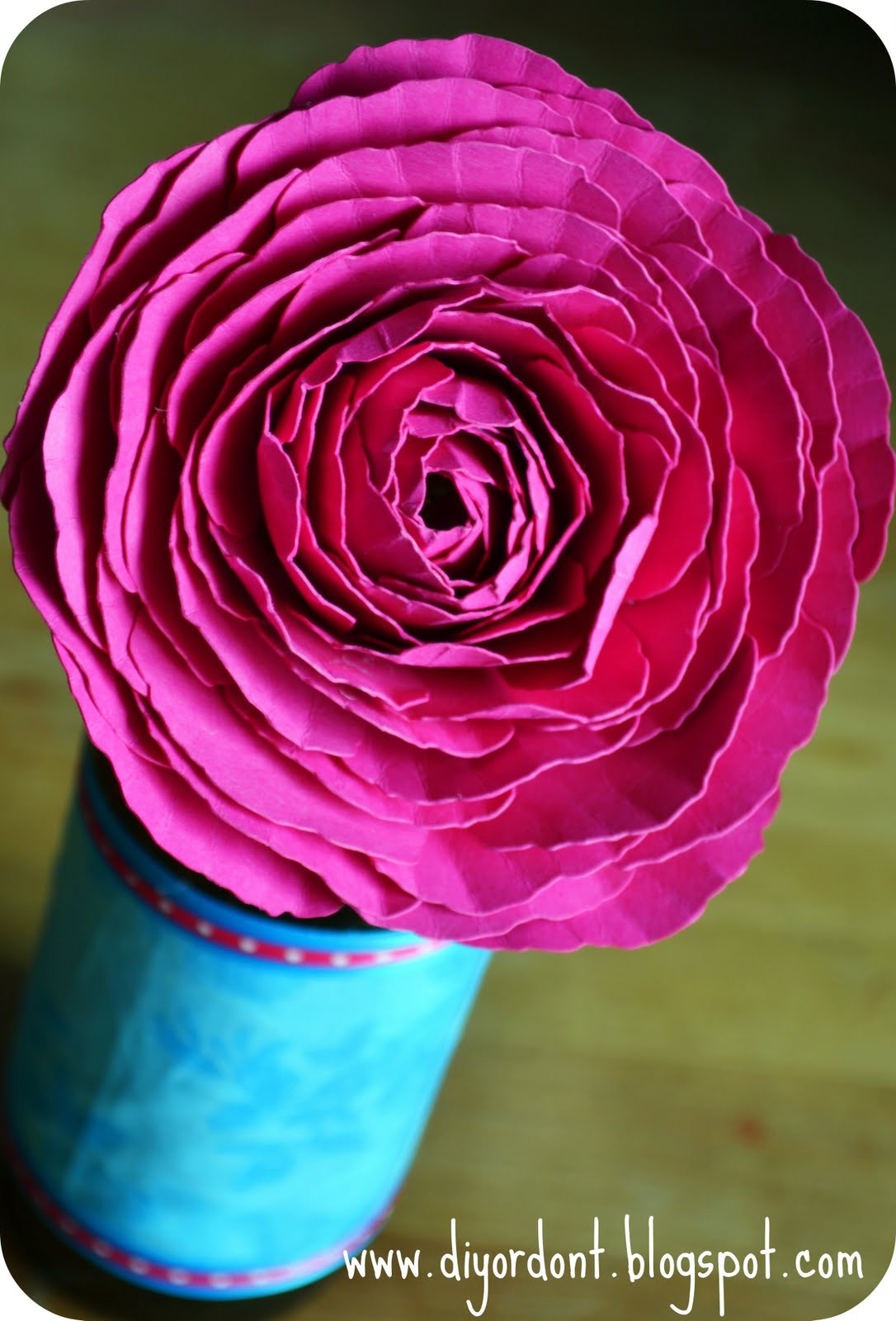 Best ideas about DIY Paper Flower
. Save or Pin DIY or Don t Tutorial Paper Ranunculus Flower Free Now.