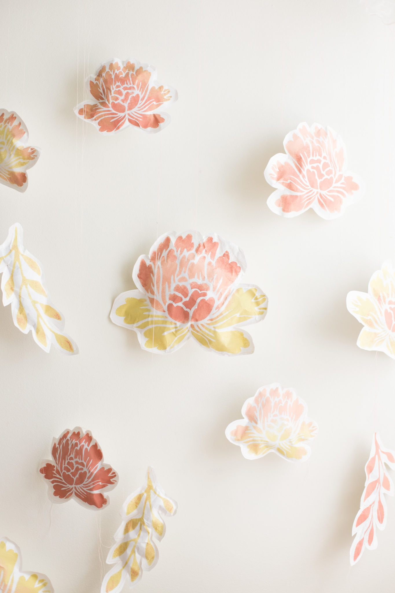 Best ideas about DIY Paper Flower Wall
. Save or Pin DIY Paper Flower Wall Flax & Twine Now.