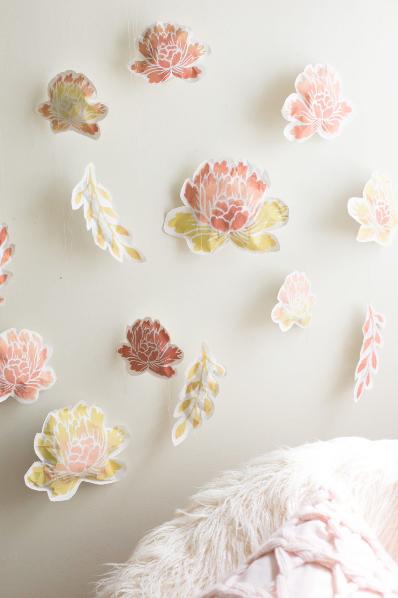 Best ideas about DIY Paper Flower Wall
. Save or Pin DIY Paper Flower Wall Flax & Twine Now.