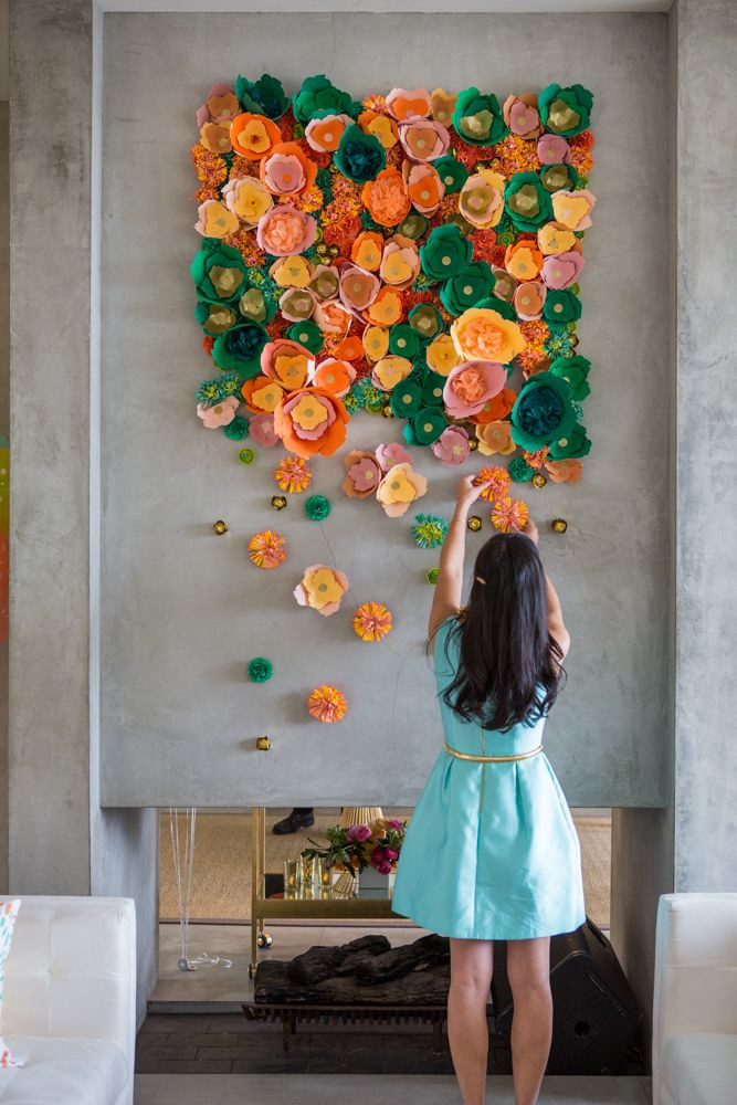 Best ideas about DIY Paper Flower Wall
. Save or Pin Mesmerizing DIY Handmade Paper Flower Art Projects To Now.