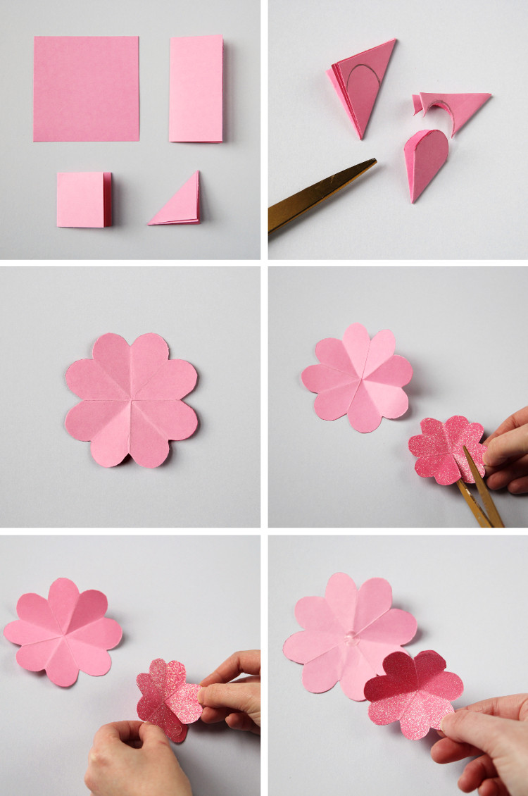 Best ideas about DIY Paper Flowers
. Save or Pin DIY SPRING PAPER FLOWER WREATH Now.