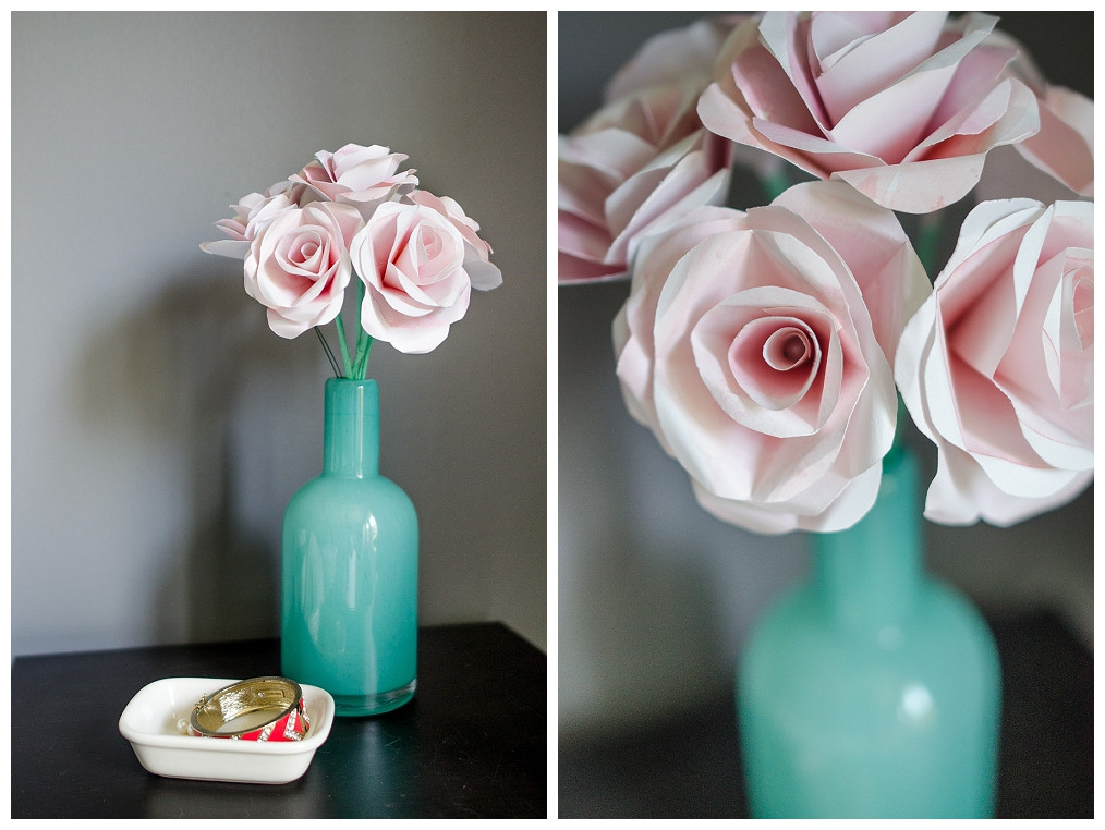 Best ideas about DIY Paper Flowers
. Save or Pin DIY Tutorial How to Make a Water Color Paper Rose Now.