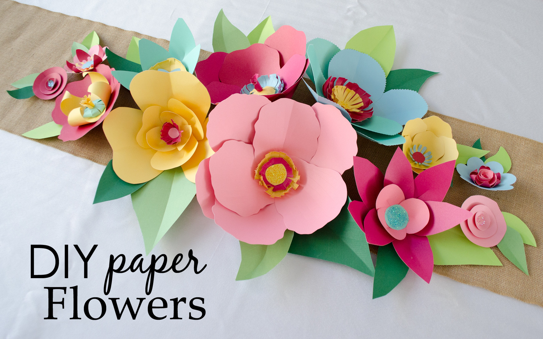 Best ideas about DIY Paper Flowers
. Save or Pin DIY Hand Cut Paper Flowers Project Nursery Now.