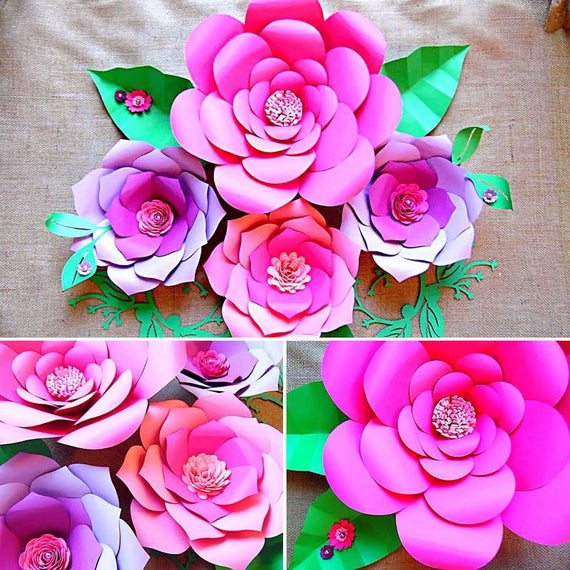 Best ideas about DIY Paper Flowers Template
. Save or Pin Paper flower templates Diy Paper flower Wall Paper flower Now.