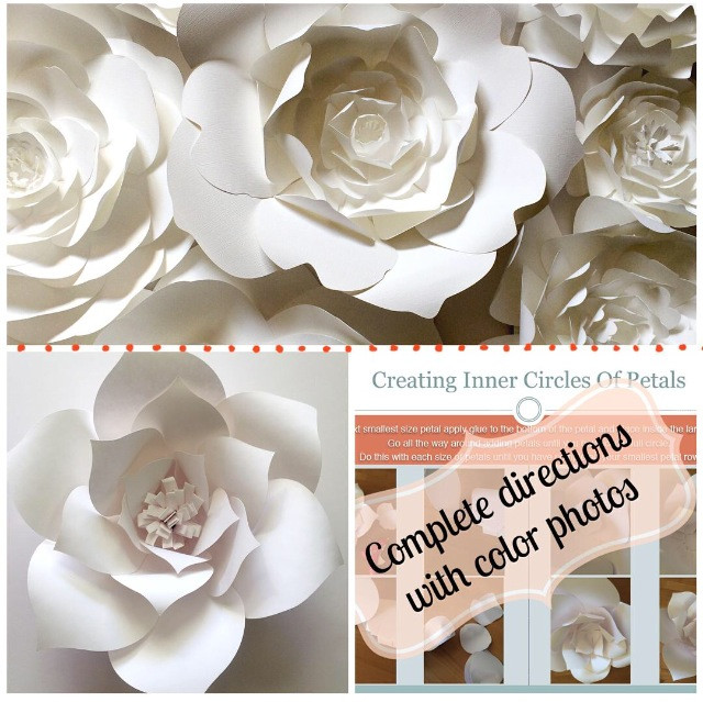 Best ideas about DIY Paper Flowers Template
. Save or Pin DIY large paper flower template Now.