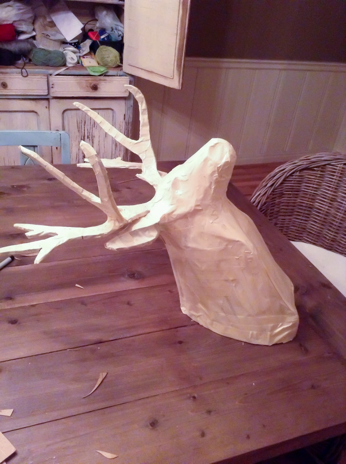 Best ideas about DIY Paper Mache
. Save or Pin Imperfectly Imaginable DIY Paper Mache Deer Head for Now.