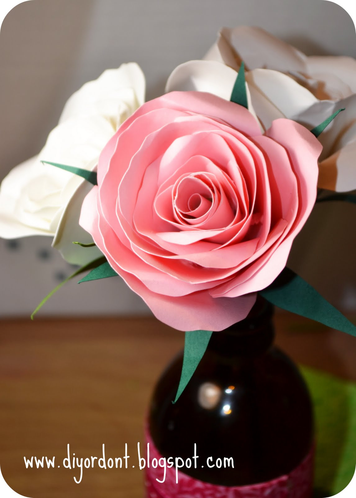 Best ideas about DIY Paper Roses
. Save or Pin DIY or Don t Tutorial Paper Rose Tutorial and Downloads Now.