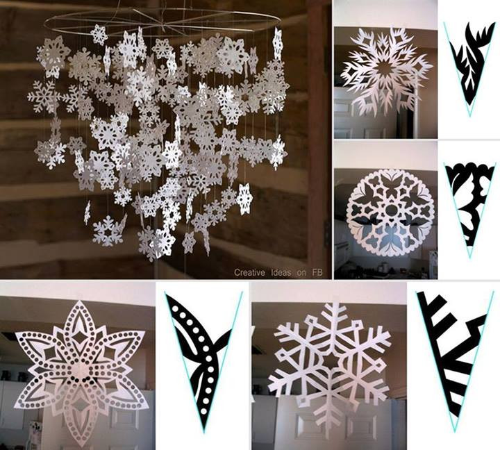 Best ideas about DIY Paper Snowflakes
. Save or Pin Wonderful DIY Paper Snowflakes With Pattern Now.