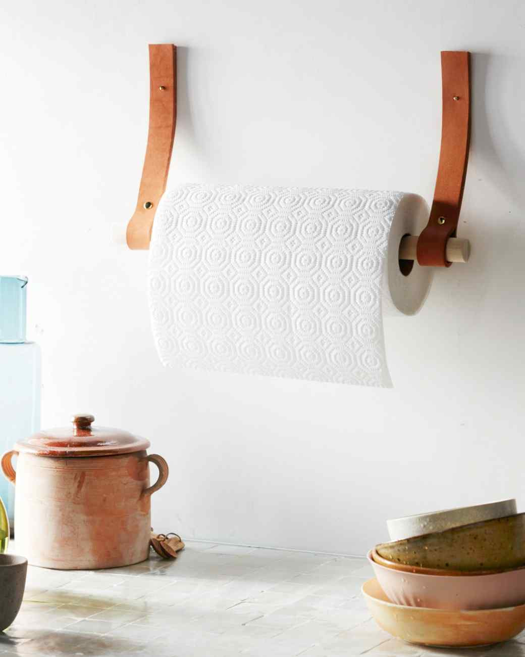 Best ideas about DIY Paper Towel Holder
. Save or Pin Stylish Projects You Can Do With Leather Straps And Now.