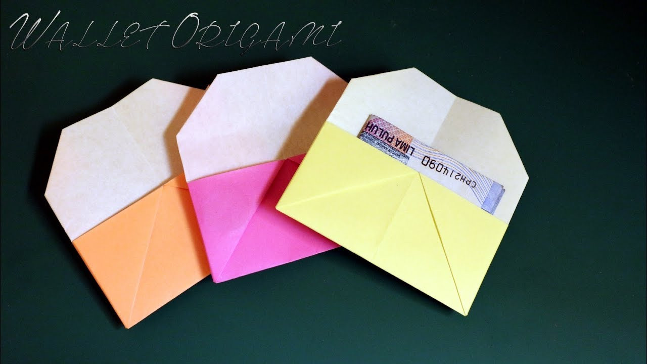 Best ideas about DIY Paper Wallet
. Save or Pin DIY paper wallet origami easy for kids Now.