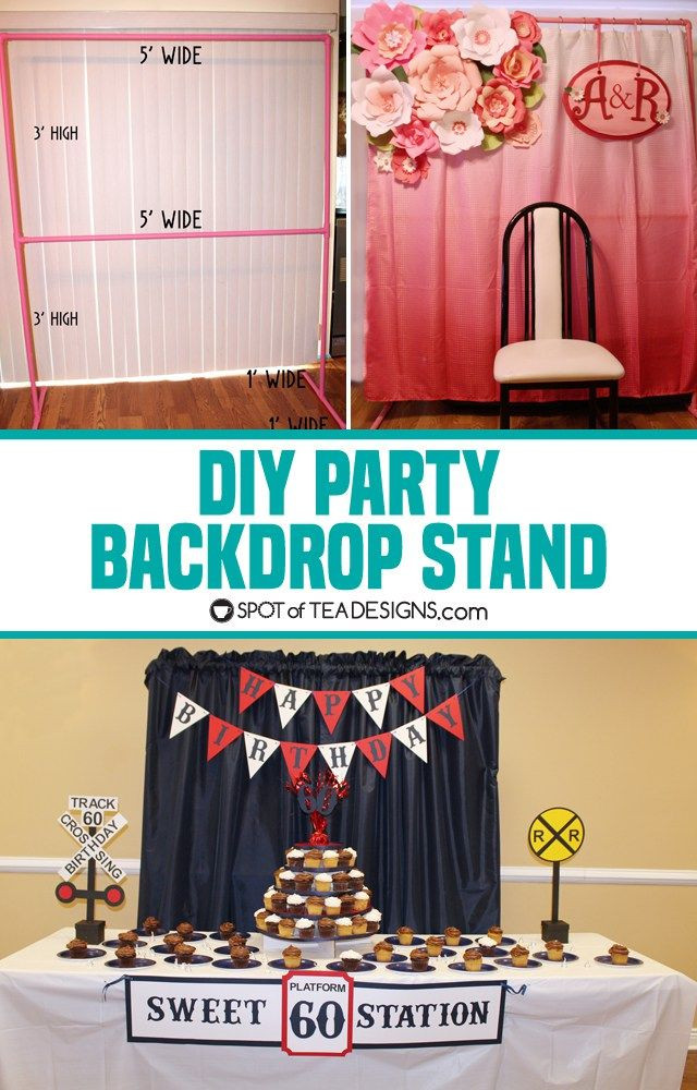 Best ideas about DIY Party Backdrop
. Save or Pin DIY Party Backdrop Stand Guest Post Now.