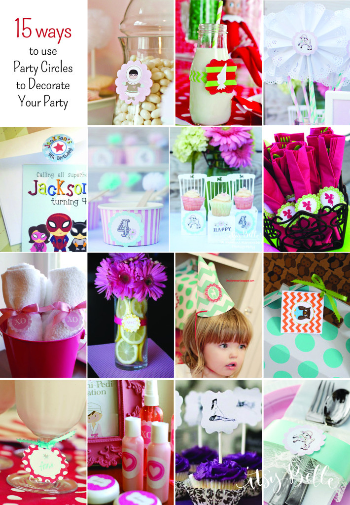 Best ideas about DIY Party Decorations
. Save or Pin DIY Party on a Bud 15 Ideas for Using Party Circles Now.