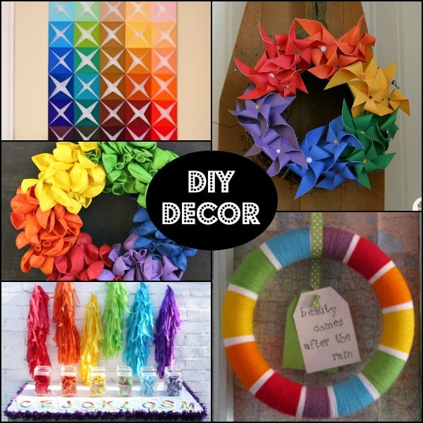 Best ideas about DIY Party Decorations
. Save or Pin Rainbow Birthday Party Ideas for a 1st Birthday giveaway Now.