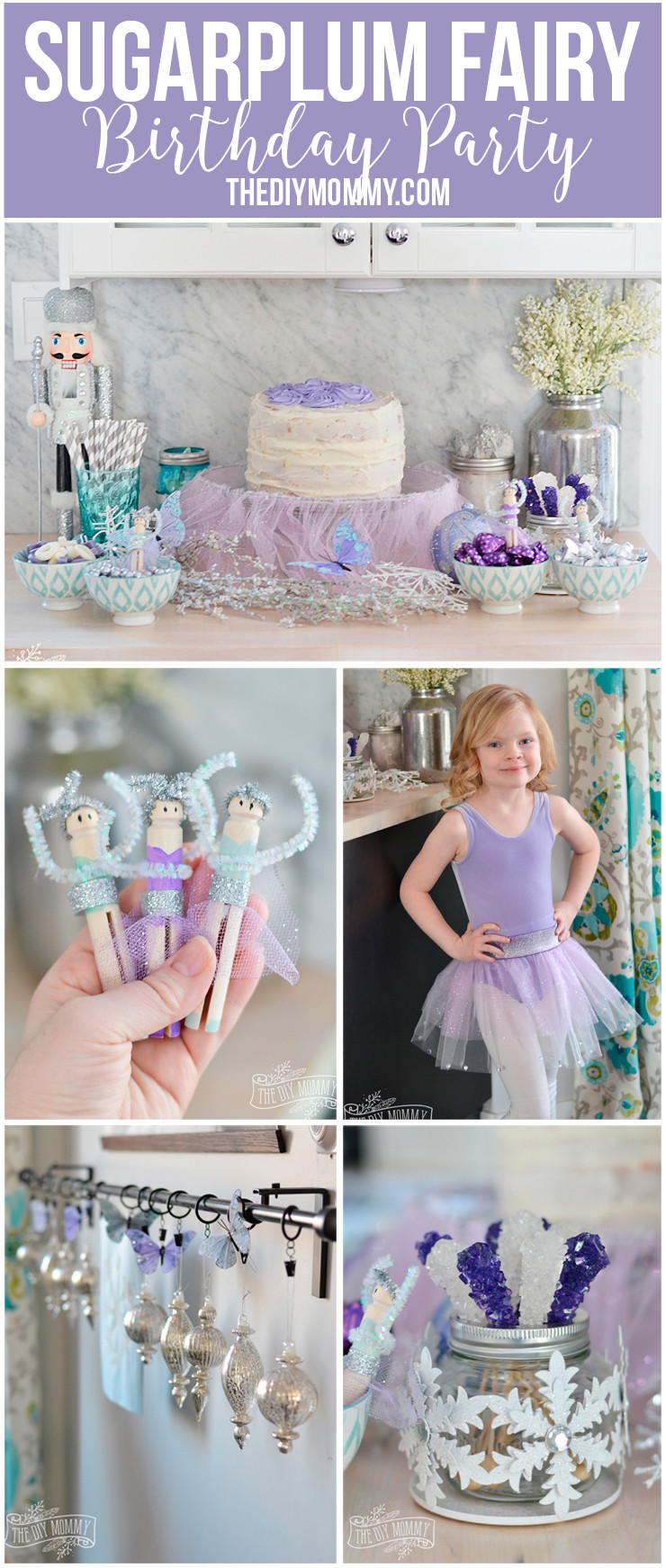 Best ideas about DIY Party Decorations
. Save or Pin Sugar Plum Fairy Nutcracker Ballerina Party Ideas DIY Now.