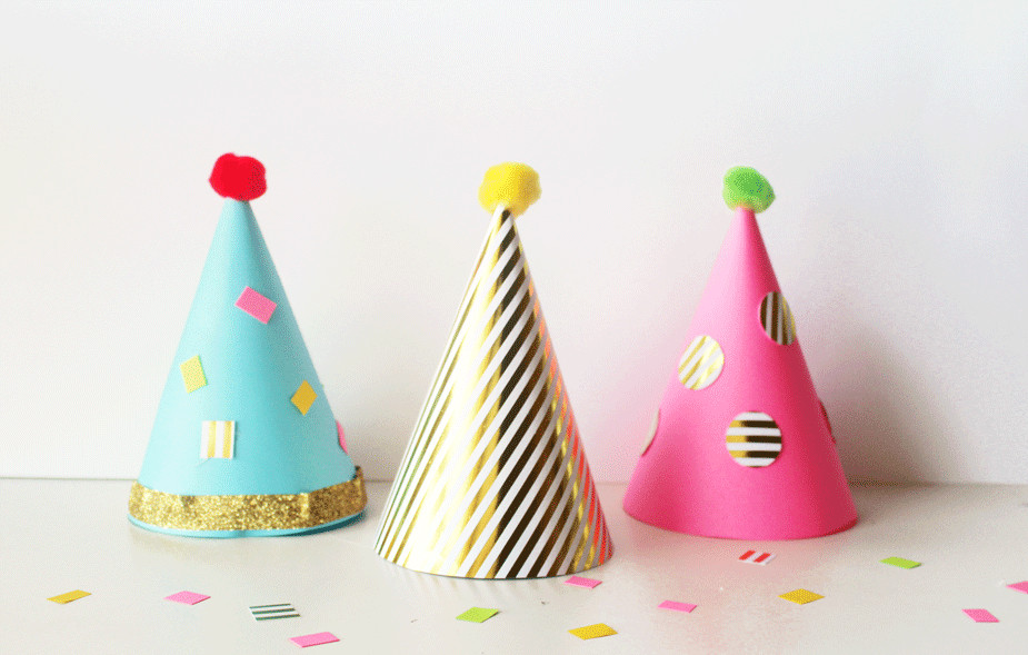 Best ideas about DIY Party Hats
. Save or Pin DIY PARTY HATS Lacey Placey Now.
