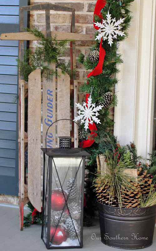 Best ideas about DIY Patio Decorating . Save or Pin DIY Outdoor Christmas Decorating Now.