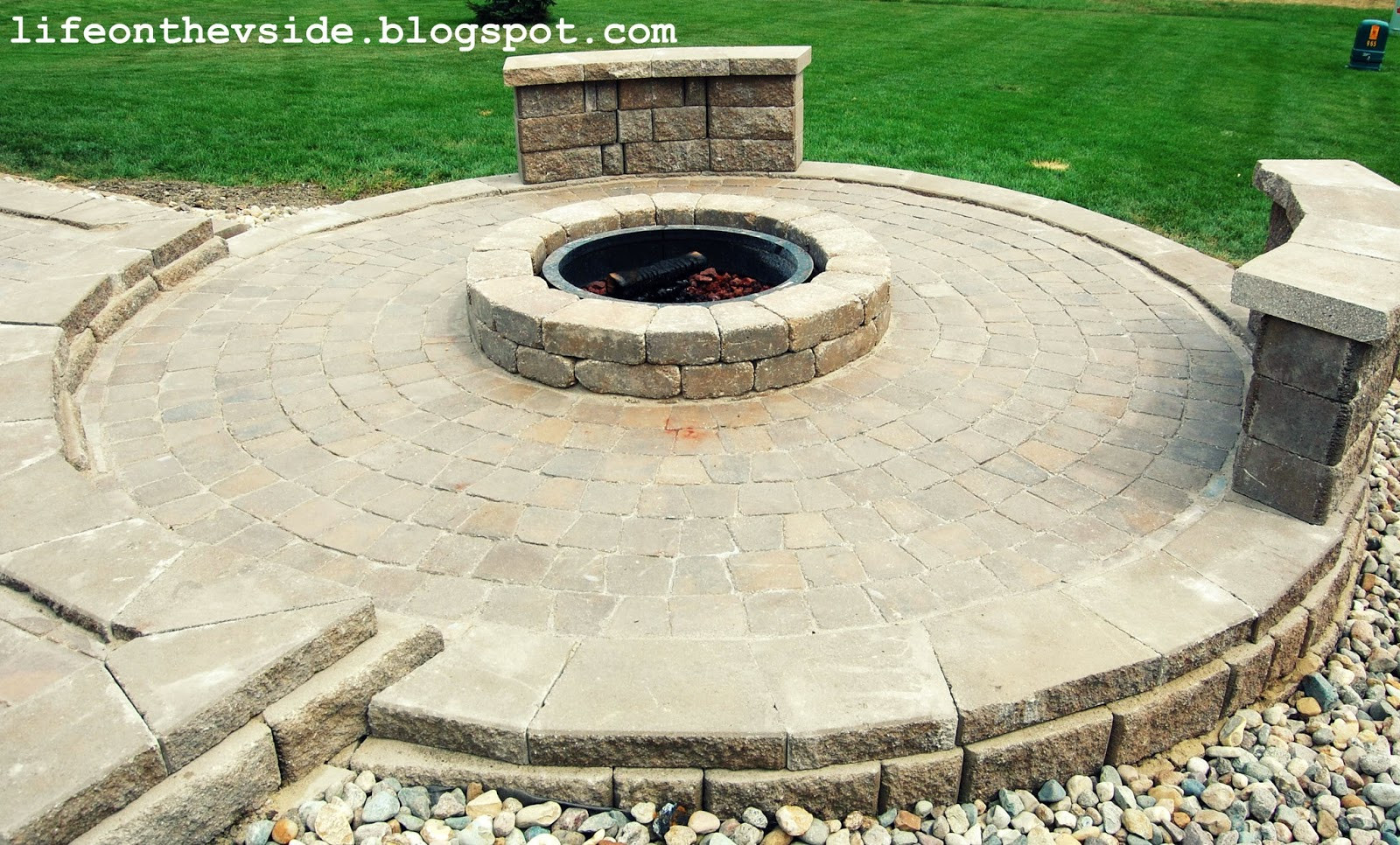 Best ideas about DIY Patio Fire Pit
. Save or Pin the V Side He Built Me a Patio And I Liked It Now.