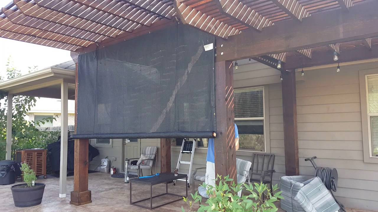 Best ideas about DIY Patio Shade
. Save or Pin DIY outdoor rolling shade Now.