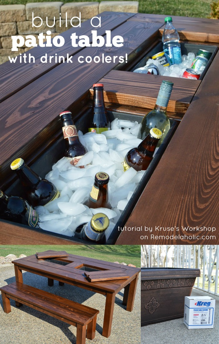 Best ideas about DIY Patio Tables
. Save or Pin Remodelaholic Now.