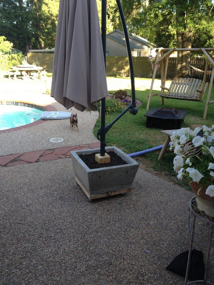 Best ideas about DIY Patio Umbrella Stand
. Save or Pin How to build a patio umbrella stand planter Now.
