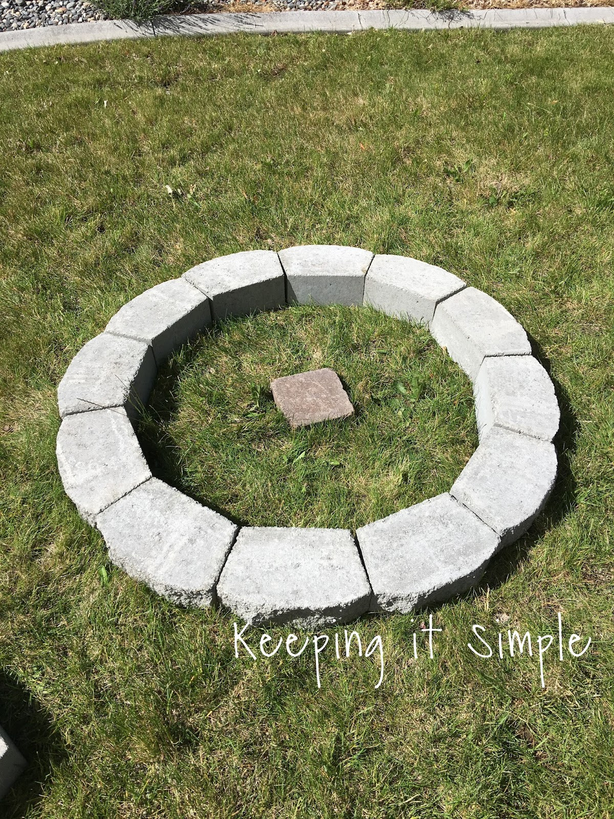 Best ideas about DIY Paver Fire Pit
. Save or Pin How to Build a DIY Fire Pit for ly $60 • Keeping it Now.