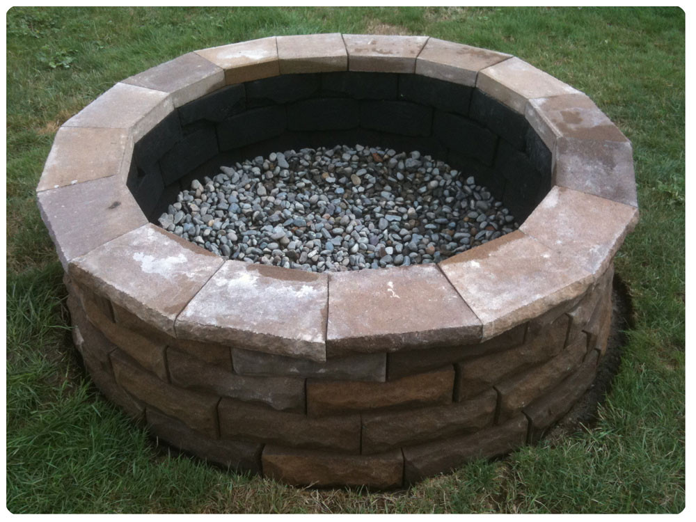 Best ideas about DIY Paver Fire Pit
. Save or Pin Cement Paver Fire Pit Now.