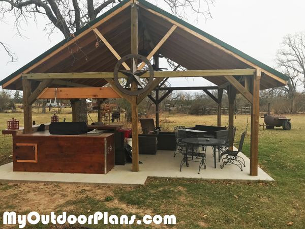 Best ideas about DIY Pavillion Plans
. Save or Pin DIY 20x20 Backyard Pavilion Now.