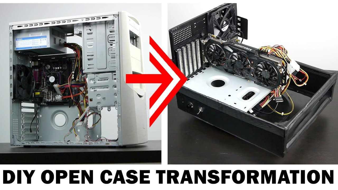 Best ideas about DIY Pc Case
. Save or Pin DIY Open Air PC Case Transformation Now.