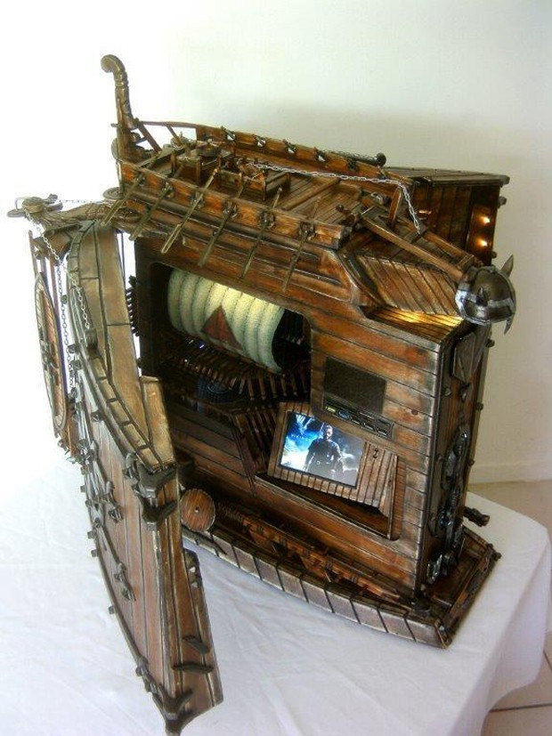 Best ideas about DIY Pc Case
. Save or Pin DIY Viking PC Case Ragnar s Revenge Technabob Now.