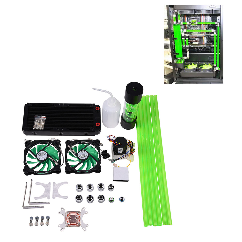 Best ideas about DIY Pc Kits
. Save or Pin DIY PC Liquid Water Cooling Kit 240mm Radiator Pump Now.