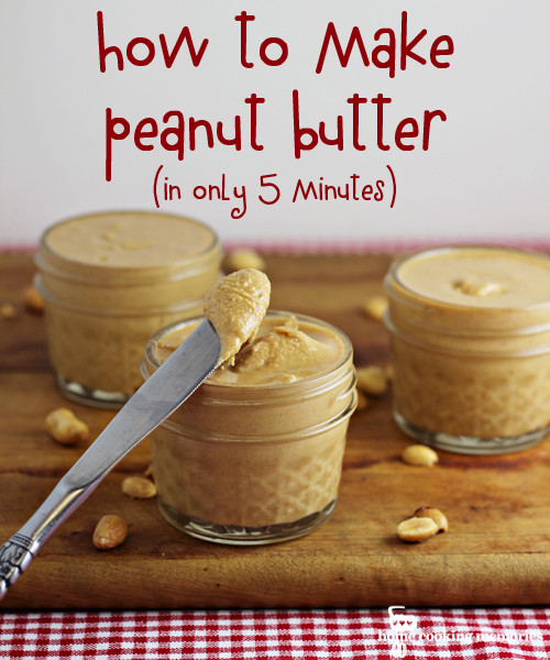 Best ideas about DIY Peanut Butter
. Save or Pin How to Make Homemade Peanut Butter in only 5 minutes Now.