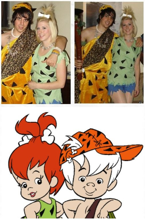 Best ideas about DIY Pebbles And Bam Bam Costumes
. Save or Pin DIY Couples Costume Pebbles and Bam Bam Halloween Now.