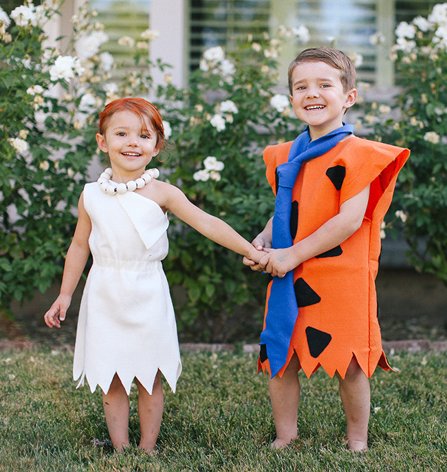 Best ideas about DIY Pebbles Costume
. Save or Pin Fred And Wilma Flintstone Costume DIY Now.