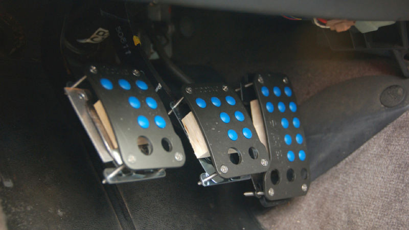 Best ideas about DIY Pedal Extenders
. Save or Pin Husband Fixes Pedals So His Short Wife Can Drive Stick Now.