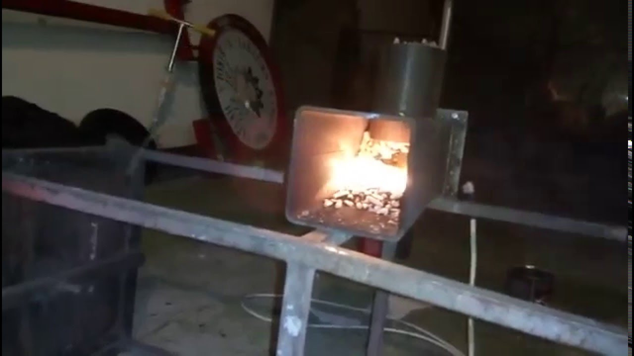 Best ideas about DIY Pellet Stove
. Save or Pin DIY Gravity fed pellet burner installed on old gas stove Now.