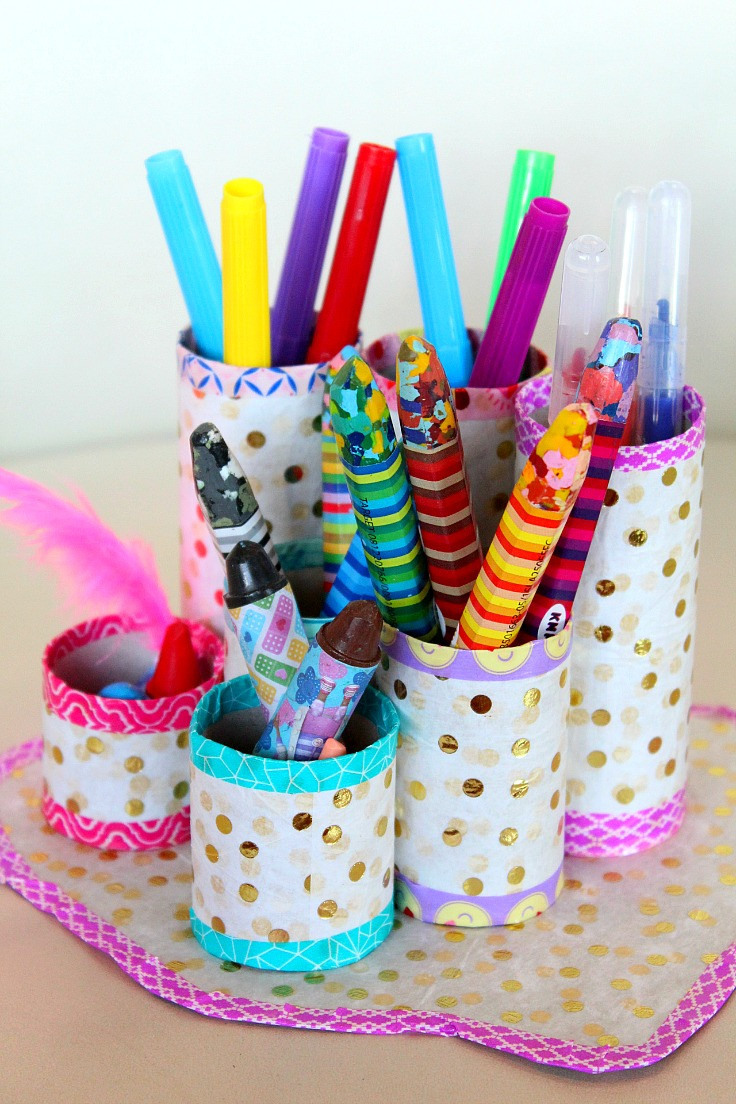Best ideas about DIY Pen Holder
. Save or Pin DIY Pen Organizer Easy & Affordable With Recycled Materials Now.