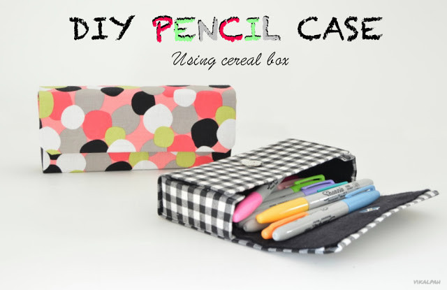 Best ideas about DIY Pencil Case
. Save or Pin Vikalpah DIY Pencil Case using Cereal box Now.