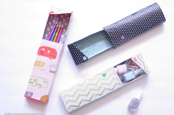 Best ideas about DIY Pencil Case
. Save or Pin Fabric covered DIY pencil case Mod Podge Rocks Now.