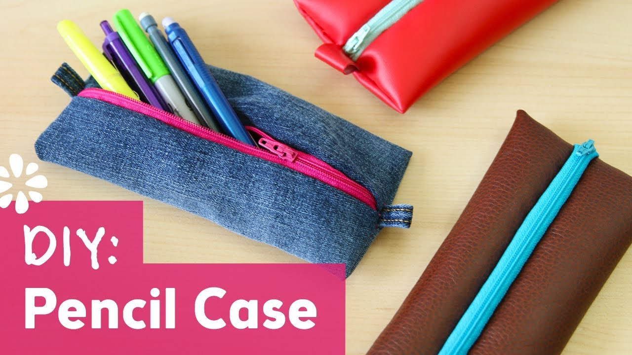 Best ideas about DIY Pencil Case
. Save or Pin Back to School DIY Pencil Case with Zipper Now.